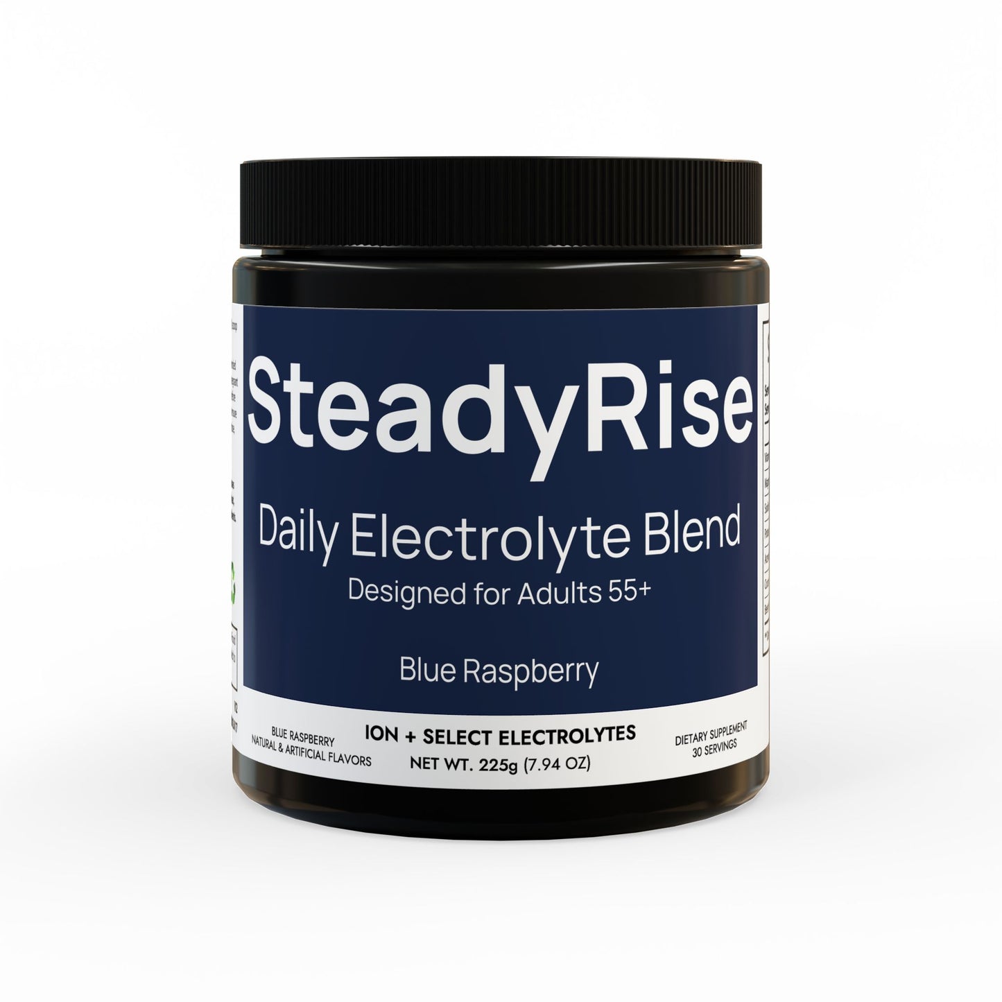 SteadyRise - Electrolyte for 55+ (Blue Raspberry)