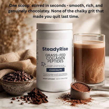 Grass-Fed Collagen Peptides Powder (Chocolate)