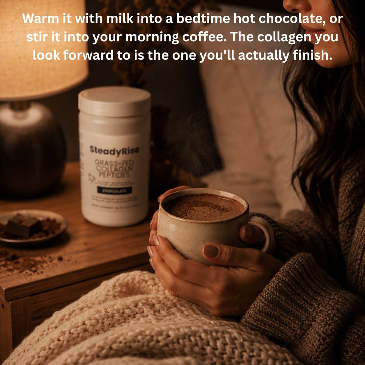 Grass-Fed Collagen Peptides Powder (Chocolate)